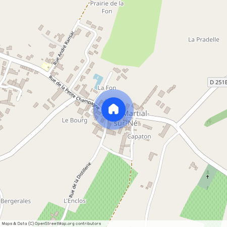 NOUVELLE-AQUITAINE, CHARENTE-MARITIME (17), 17520, St Martial Sur Ne