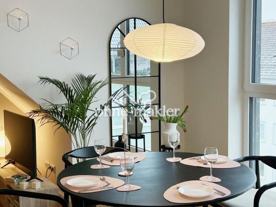 Neubau-gehobene 2-Zimmer Dachgeschosswohnung in Hainholz möbliert - Photo 1