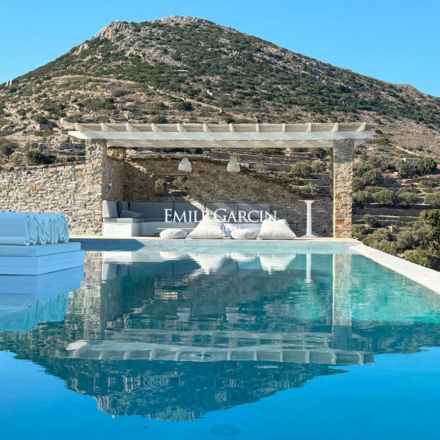 Sérénité à Sifnos : Villa d'Exception à Louer avec Vue Imprenable - Photo 1