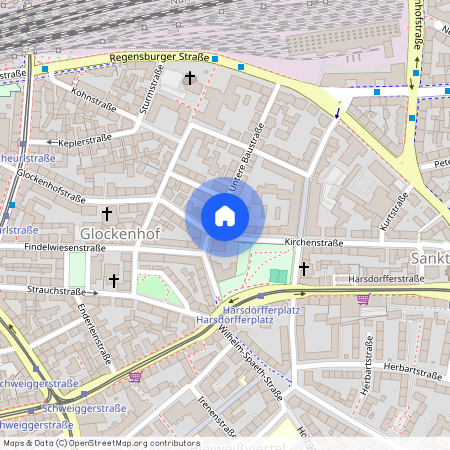 Kirchenstraße 1, 90478 Nürnberg (Mittelfr) - Südstadt