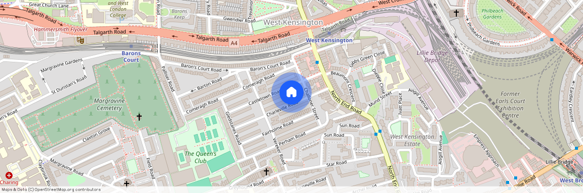 Charleville Road, West Kensington, W14, London