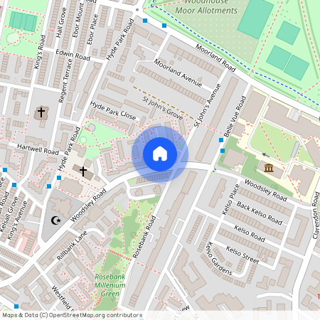 55 Woodsley Road (GF), Hyde Park, Leeds, LS6 1SB