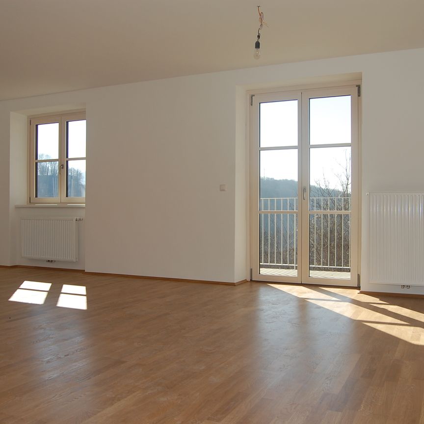 Lichtdurchflutete 3-Zimmer-Mietwohnung (73,50 m²) mit Balkon im Kurort Bad Gleichenberg *Wallnerhof* - Photo 1