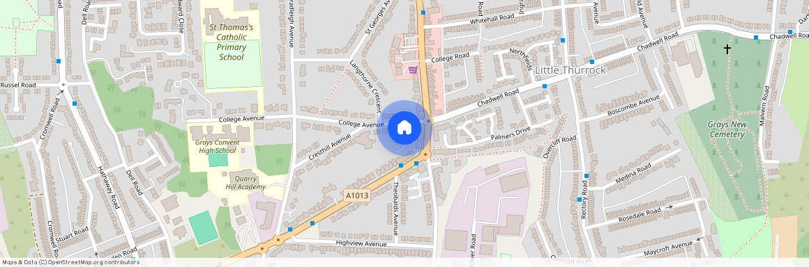 College Close, College Avenue, Grays, Grays, College Avenue