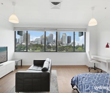 Watch FIREWORKS on your own fully furnished large studio apartment ... - Photo 5