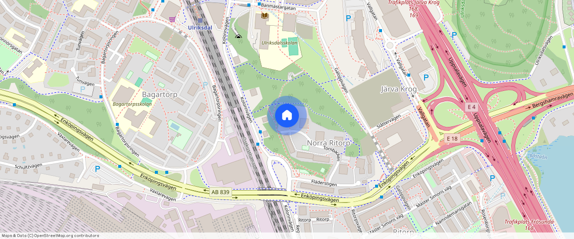 Törnbacken **, Ulriksdal