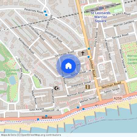 Alfred Street, St. Leonards-On-Sea, TN38