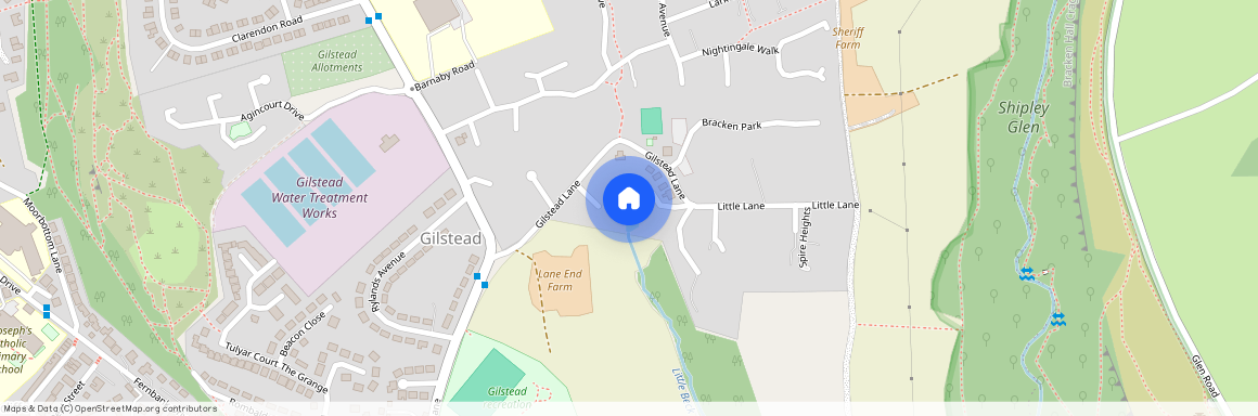 Gilstead Lane, Bingley, West Yorkshire, UK, BD16