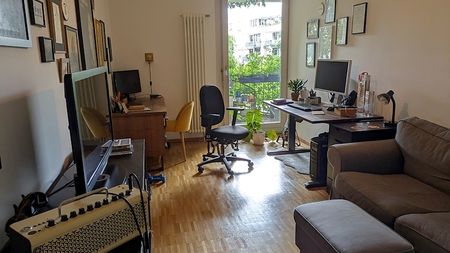 3 Zimmer-Wohnung in Basel - St. Johann, möbliert, auf Zeit - Photo 2