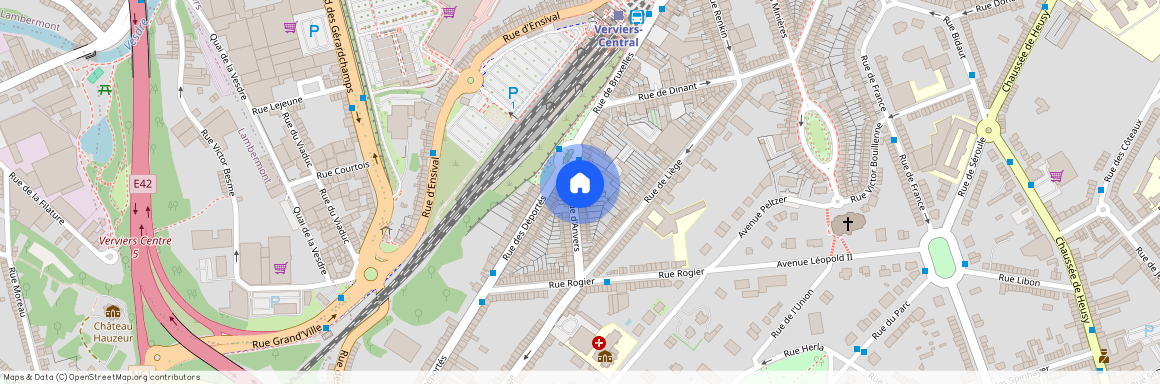 Rue d'Anvers, 9, 4800, Verviers