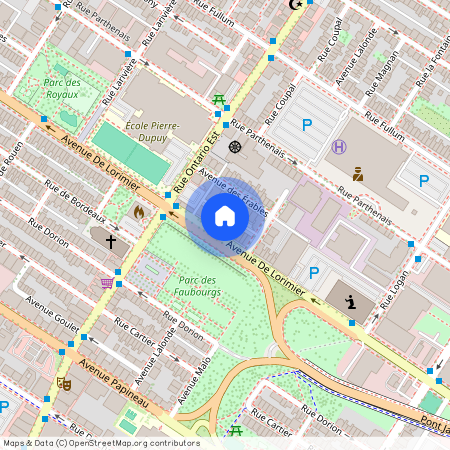 1901 Av. De Lorimier, app.1, H2K 3W8, Montréal (Ville-Marie) (Centre)