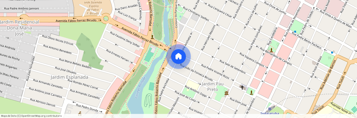 Rua Padre Anchieta, Jardim Pau Preto, Centro, Indaiatuba - SP, 13330-230, Brazil
