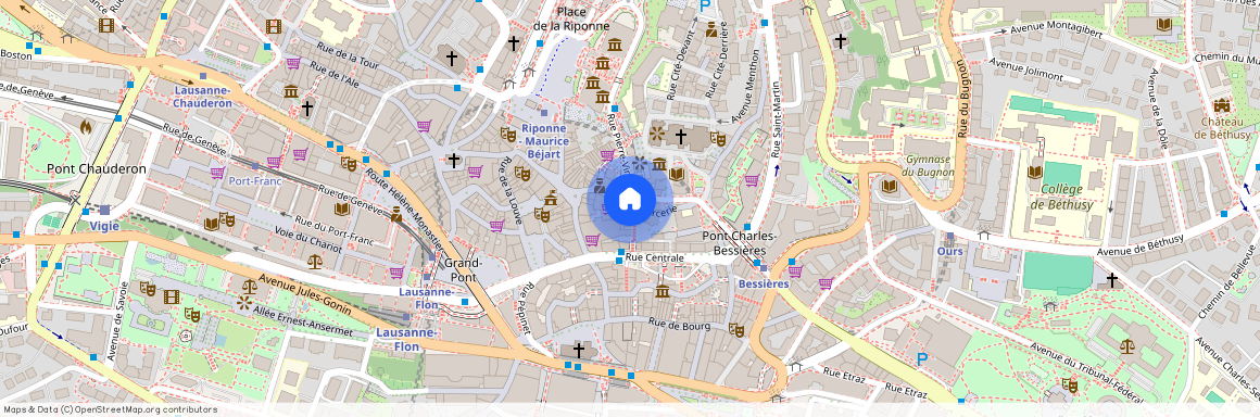 Rue Mercerie 18, 1003 Lausanne