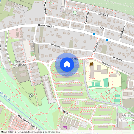 ul. Telimeny, Bieżanów, Bieżanów-Prokocim, Kraków, małopolskie