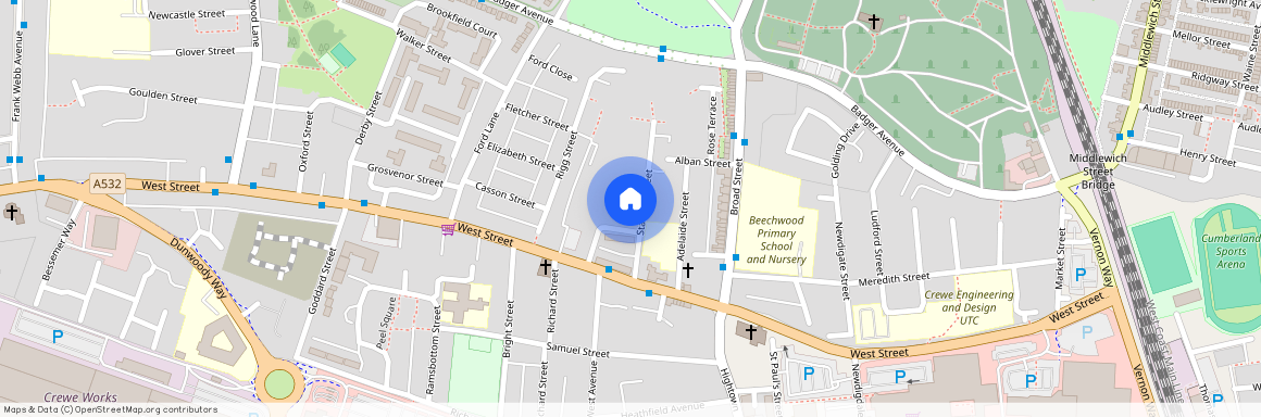 Adelaide Street, CW1 3DT