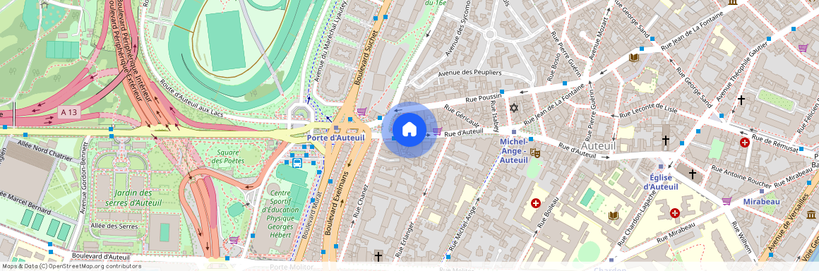 Rue Leconte de L'isle, entre Rue d'Auteuil et Rue Lafontaine 75016 Paris (16e arrondissement)