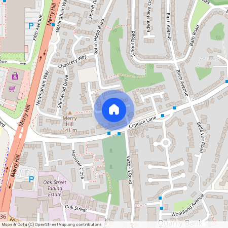 James Dee Close, Brierley Hill