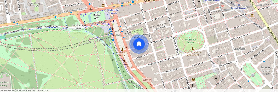 Upper Brook Street, Mayfair, London, W1K