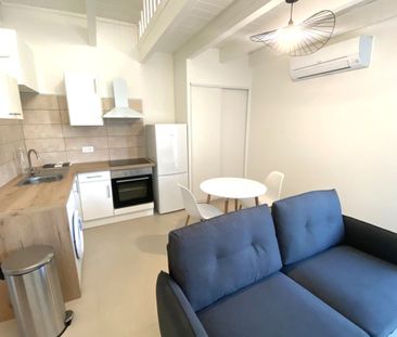 BOURG-LES-VALENCE - A LOUER AU CALME : JOLI STUDIO MEUBLE REFAIT A ... - Photo 2