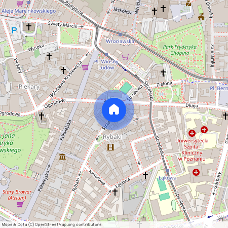 ul. Strzałowa, Centrum, Stare Miasto, Poznań, wielkopolskie