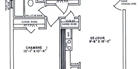 Logement 3 1/2, Libre 1er Juillet - Photo 3