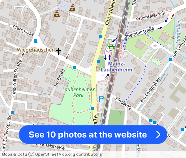 Renovierte Zweizimmerwohnung mit EBK, Balkon und Stellplatz in Laub... - Photo 1