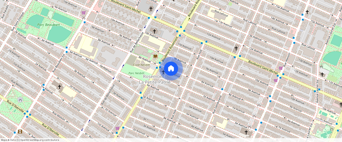 ** 8e Avenue, Rosemont-La Petite-Patrie, Rosemont-La Petite-Patrie, Ile de Montréal, H1Y 3E8