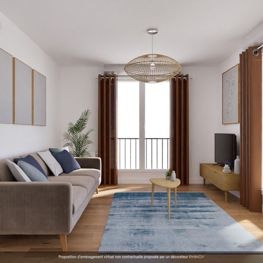 location Appartement T4 DE 80.3m² À BOBIGNY - Photo 1