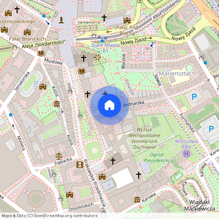 Warszawa, Śródmieście, Śródmieście, Północne, Bednarska