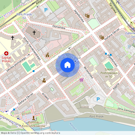 ul. Stefana Okrzei, Stara Praga, Praga-Północ, Warszawa, mazowieckie