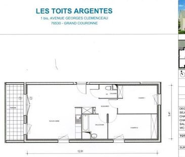 Location Appartement 3 pièces 67m² GRAND COURONNE 76530 - Photo 4