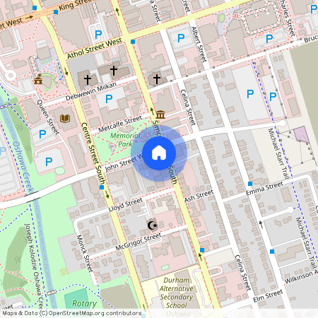 134 Simcoe Street S #2, Oshawa, Central