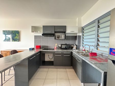 A LOUER - Sainte-Marie - Beauséjour - Appartement T3 meublé et équipé avec vue sur la mer - Photo 4