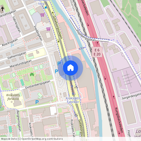 Göteborgsvägen, Mölndal