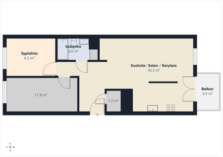 Mieszkanie standard premium/3pokoje/blisko centrum - Zdjęcie 4