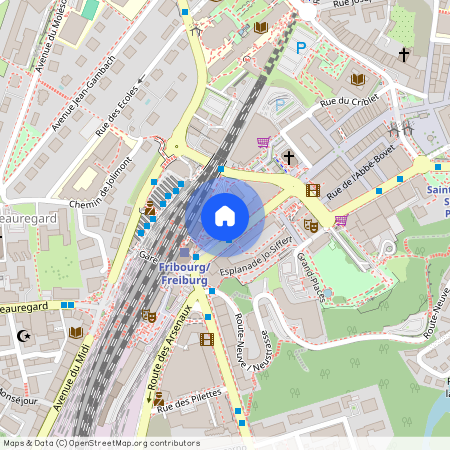 1700, Fribourg, Place De La Gare / Bahnhofplatz, 5