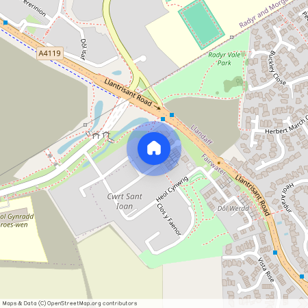 Rhodfa Groes Wen Cardiff