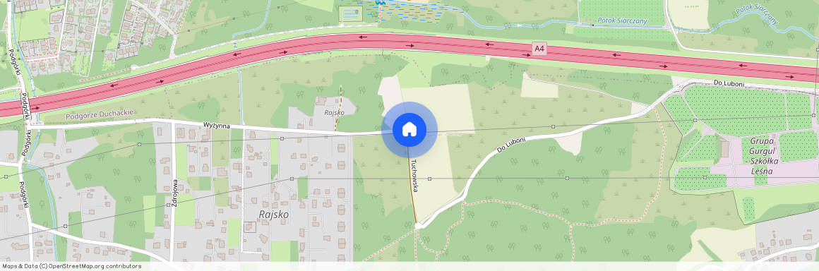 ul. Tuchowska, Kosocice, Swoszowice, Kraków, małopolskie