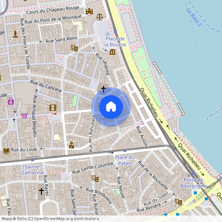 Rue des Argentiers, Francja, Bordeaux