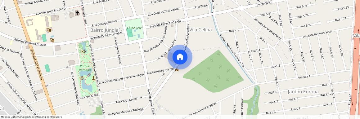 Avenida Madre Maria dos Anjos, Jundiaí, Anápolis, GO, 75110430