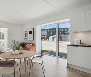 Egedal stationsby - 2 vær. lejebolig med altan med fin udsigt og go... - Photo 1