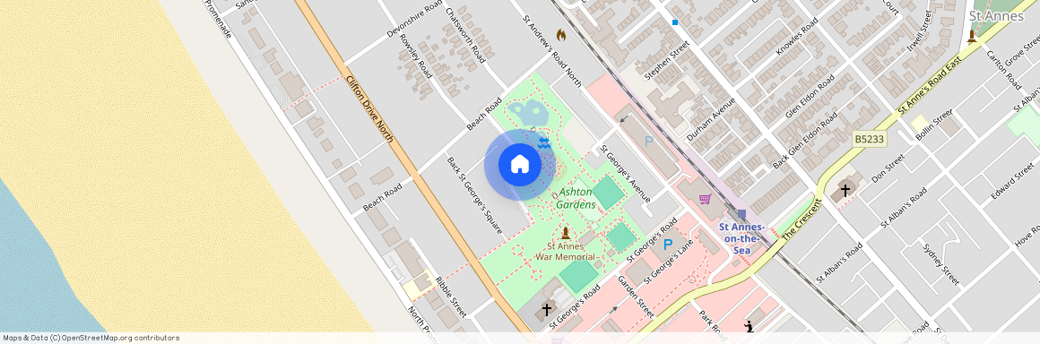 St Georges Square, Lytham St Annes, Lancashire