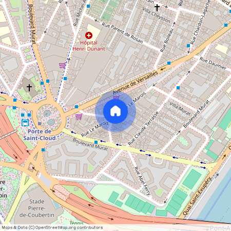 Rue le Marois, Francja, Paris