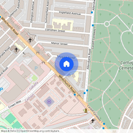 Allensbank Road, Caerdydd, CF14