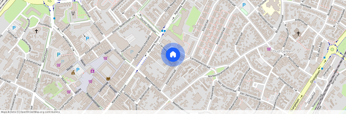 Oud-Geleen en Haesselderveld, 6166 XX, Carmelietenstraat, Geleen