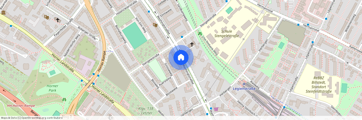 Washingtonallee, 22111, Hamburg