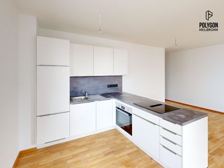 Erstbezug! Helle 2-Zimmer-Wohnung mit großzügiger Loggia - Photo 5