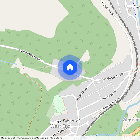 Pantyresk Road, Abercarn, NP11