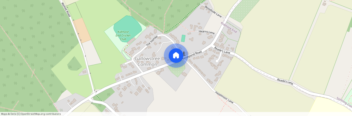 Horsepond Road, Gallowstree Common