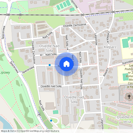 os. Nad Sołą, Kęty, Kęty, oświęcimski, małopolskie